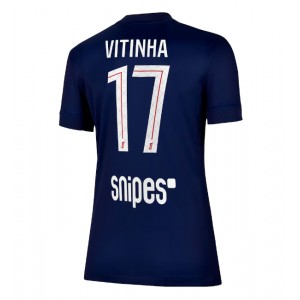 Fotbalové Dres Paris Saint-Germain Vitinha #17 Dámské Domácí Oblečení 2025-26 Krátký Rukáv